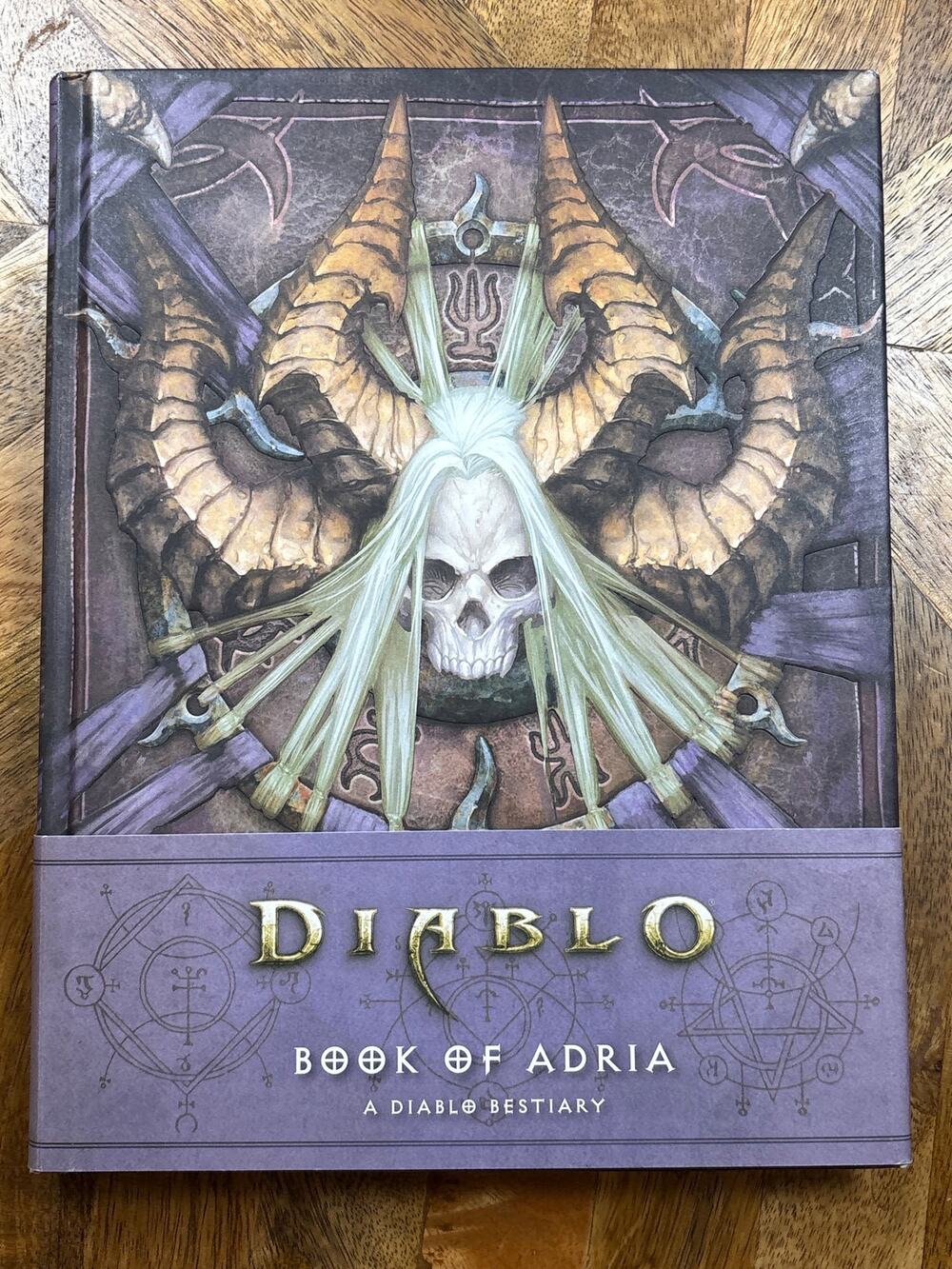 Book of Adria: A Diablo Bestiary by Robert Brooks (English) HC Book obi strip